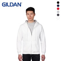 기타 바보사랑[지엔제이커머스]지앤제이 (GILDAN) 아시안핏 무지 후드집업