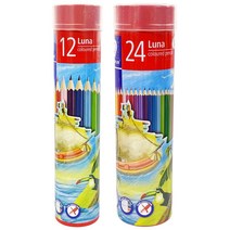 스테들러 루나 색연필 12색 / 24색 / 원형 틴케이스