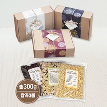 [은색초코]혼합잡곡 3종세트 전통포장 결혼답례품 돌잔치 조문 회사단체선물 시보해제 생일축하선물, 1박스, 현미+오색현미+귀리
