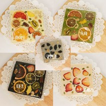 수제 바크 초콜릿 발렌타인데이 과일토핑 초콜렛 150g, 4. 바크 초콜릿 녹차, 1