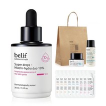 빌리프 슈퍼 드랍스 나이아신 H 듀오 10% 앰플 30ml, 1개, 1개