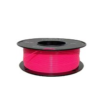 3d 프린터기 잉크 PETG-ECO소재 3D프린팅 필라멘트 탄소섬유 1KG, 형광 장미