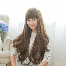 긴머리가발 웨이브스타일 여신스타일 (망포함)