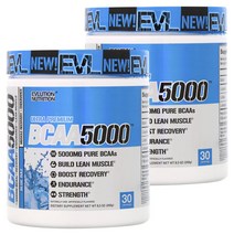 EVLUTIONNUTRITION BCAA 5000mg, 240g, 2개