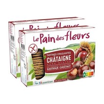 Le pain des fleurs 르 팡디 플라워 글루텐프리 크런치 체스트넛 밤 구운 토스트 비스킷 300g 2팩
