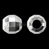 ECO 은 미러컷팅 라운드 은볼장식 4.0mm 10개입, 단품