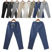 남자 마바지 루즈핏 허리밴딩 데일리 팬츠 _ 57822EA