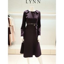 [린 LYNN] (L523) 플랫 카라 플레어 원피스 (LGOPLJ9401VI)