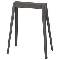 이케아 네르스펠 테이블버팀다리 트레슬 메탈 다크그레이 29x58x70cm 에폭시코팅스틸