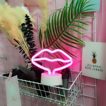아이스크림 네온 표지판 벽지 다채로운 로그인 동물 Led 벽 조명 스타 라이트 플레이 룸 키즈 침실 장식 선, [30] mouth