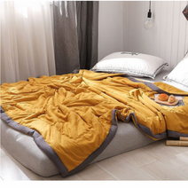 (니양몰) 가벼운이불 강력 부드러운 내장재 부드러운 여름 이불 차렵이불 낸낸 4계절이불
