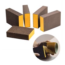 도자기 diy 세라믹 조각 도구 3pcs 서리로 덥은 스폰지 수리 빈 내마모성 빈 석고 연마 부드러운, 3개