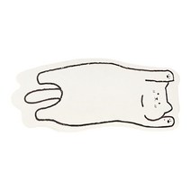 MDIV 미니 러그 거실 침실 원형 발매트 카페트