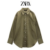 5종 루즈핏 원포켓 린넨 ZARA 자라 여성 셔츠