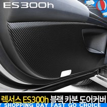 F굿템ByV7023a78sr블랙 카본 도어커버_렉서스 ES300h 2019년형_vDa1738p