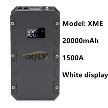 긴급 높은 피크 12V 자동차 점프 스타터 시작 장치 부스터 버스터 휴대용 보조베터리 가솔린 디젤 점퍼, 1500A|CHINA, 1개