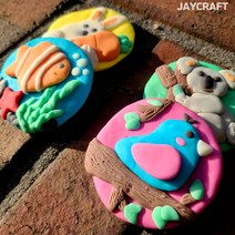 동물비누만들기 1인용 DIY 스몰월드 봄 만들기키트 중학생 JAYM2303 단체미술 체험활동 창의미술 원데이클래스 무독성 어르신 치매예방 kit비누만들기, 3.당근토끼1인용