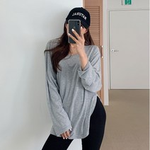 겟잇미 온로타 기본 라운드넥 무지 티셔츠