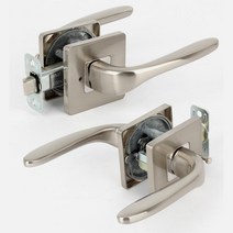 특이한 방문 사각문고리 나무방문용 도어락 손잡이 도어열쇠 안전용품, ANGE 102DN