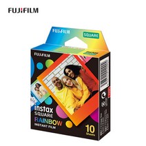 [FUJIFILM] 인스탁스 스퀘어필름 레인보우 10매, 단품, 10개