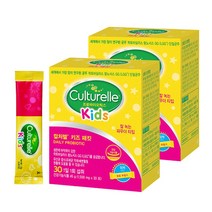 컬처렐 키즈패킷 LGG 유산균 (30포*2박스총60일분) (+쇼핑백) YE