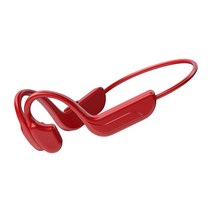 YSSHOP 골전도 헤드폰 Bluetooth 5.0 방수 무선 이어폰 헤드셋 수영, 169x131x49mm, 플라스틱, 빨간색