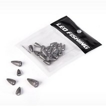 (해룡) 납 로드 싱커 던지는 총알 리드 낚시봉돌 배스 문어 갑오징어 볼락