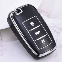 차키케이스 TPU 자동차 원격 키 케이스 커버 쉘 Changan CS15 EADO Rae, Black only case
