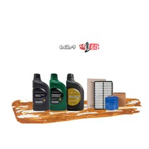 그랜드카니발 엔진오일 순정 세트, 그랜드 카니발R 2.2 디젤, 지크 7L 엔진오일, 오일필터