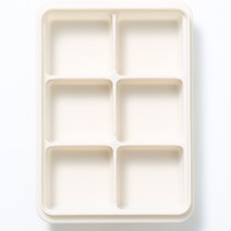 국산 실리콘 얼음트레이 얼음틀 6구/15구/24구, 01 6구-아이보리