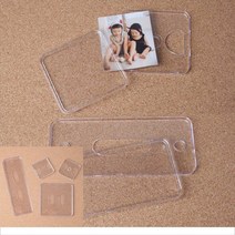 사각 멀티 아크릴 양면 데이블 스탠드 행사 디피 케이스
