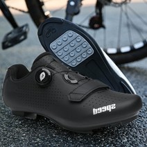 로드자전거 전문 남성 사이클링 스니커즈 신발 로드 산악 자전거 레이싱 여성 Spd Mtb, 06 896-Black-rubber_07 43