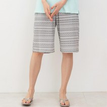 여성 잠옷 홈웨어 패턴 반바지 60대엄마옷 할머니잠옷 시원한반바지 시원한여자바지 얇은바지 시원한바지