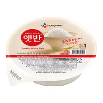 CJ제일제당 햇반 백미 210g x 24개 먹기 간편한 쌀밥