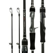 마리수 바다 민물낚시대 초릿대 두개 농어 부시리 배스로드 스피닝 베이트릴 2.4M, 스피닝로드(FELA009)