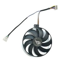 5700XT ASUS Rog Strix RX 5600 XT 그래픽 쿨러 팬용 3pcs 87mm DC 12V 0.50A 7 핀 GPU 팬, 03 7pin