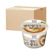 종가집 멸치 컵쌀국수 92g 12입(1박스) 102804, 종가집 멸치 컵쌀국수 92g 12입(