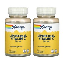 솔라레이 리포좀 리포조말 비타민C 아스코르브산 500mg 100베지캡슐x2