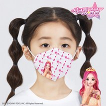 더조은 2D 시크릿쥬쥬 마스크(중형/소형)(3매 X 10매입), 소형(시크릿쥬쥬3)