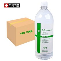 손소독기전용 에탄올70% 1000ml 리필액 1상자 10개입 7584EA, 1, 본상품선택