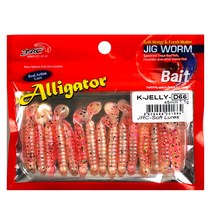 JRC 쏘가리낚시 꺽지낚시 4.5cm 투톤 쏘가리웜 채비, JRC 쏘가리 투톤웜 45mm D37