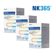 엔케이맥스 NKMAX 식물성캡슐 피부 면역 유산균 추천 다이어트 쾌변도움 아연 프로바이오틱스 nk365슈퍼바이오틱스, 30정, 3박스