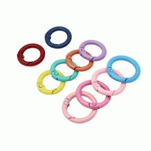 솔리드 무지 단색 컬러 리본 스트랩 키체인 키링 가방 고리 DIY 레터링 이니셜 새기기 액세서리 부자재 옐로우