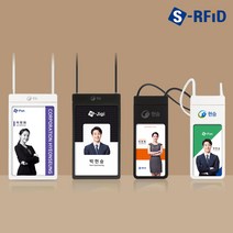 사원증케이스 고급 릴홀더 신분증 회원증 RF 카드 목걸이 케이스, 01.스탠다드 릴케이스 블랙(No.162)