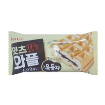 아이스크림할인 롯데제과 잇츠와플 초코쿠키x옥동자 1박스 24개입, 24개, 단품