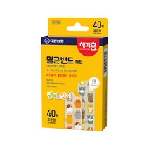 해피홈 멸균 밴드 패턴 표준형 40p, 1개입