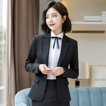 [스타일로그] 아델 투버튼 여성정장자켓/단품/더스타일