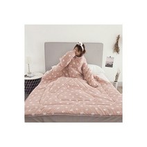 가을 겨울 이불 레이지 소매 가족 담요 케이프 망토 낮잠 맨틀 커버, little sheep_150X200CM