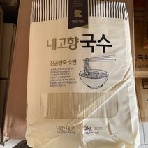 대한제분 내고향국수 고향소면 3kg (박스 4개입), 1박스
