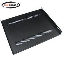 NETmate NM-H750M 블랙 고정선반 NM-H750MBS, 1